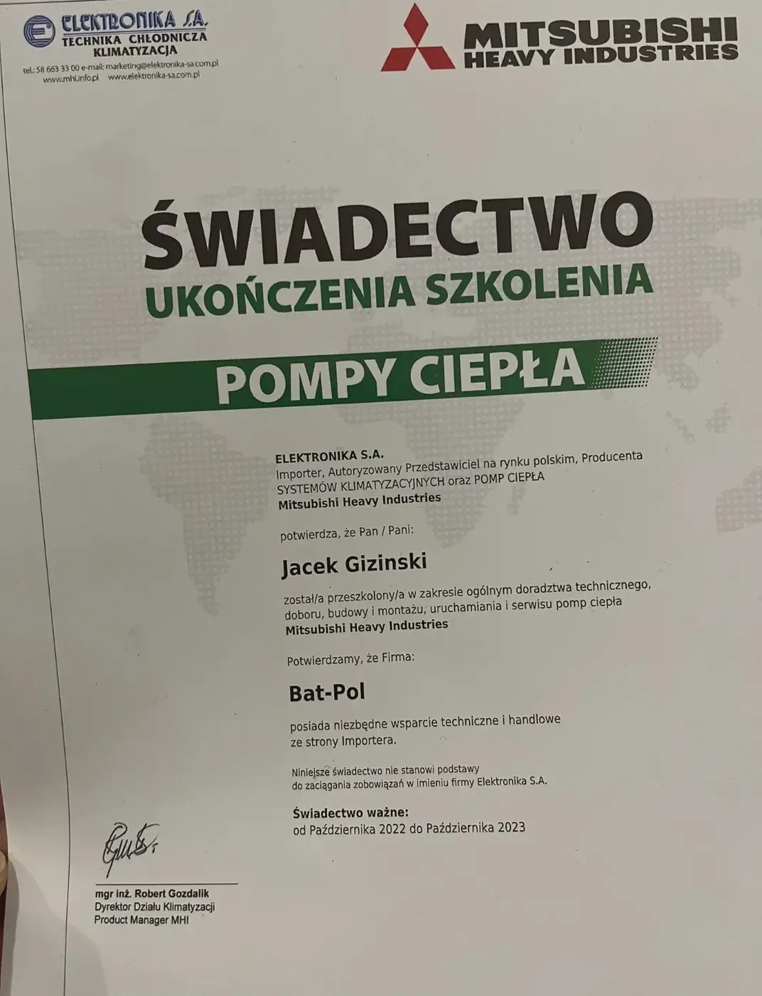 naprawa pompy ciepła